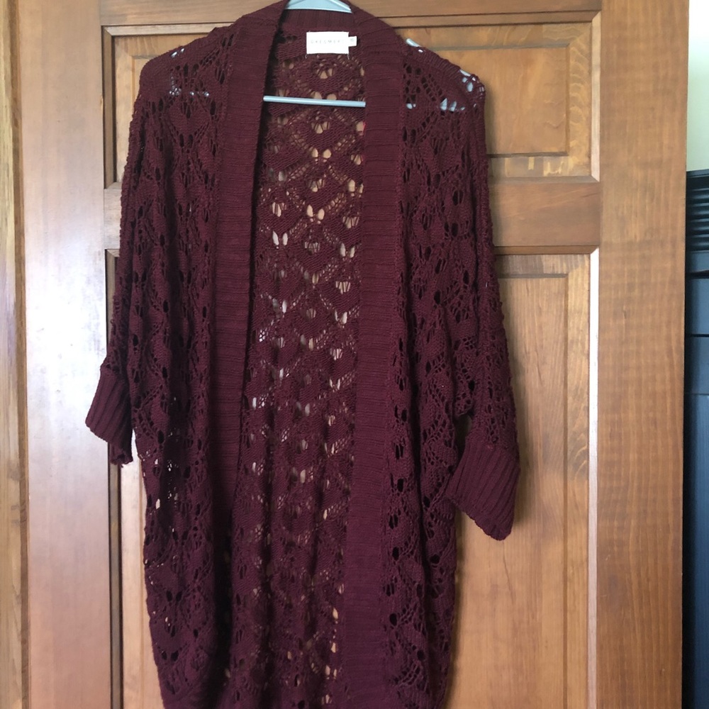Lightweight summer cardigan.